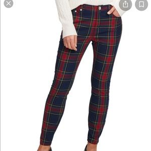 Vineyard Vines Jolly Plaid 5 Pocket Pants